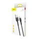 Кабель Baseus Cafule Cable USB For Lightning 1.5A 2m Gray+Black 711373017 фото 2