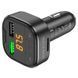 АЗП з FM-модулятором BOROFONE BC43 Flash QC3.0 car BT FM transmitter 18W Black 807064879 фото 3