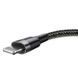 Кабель Baseus Cafule Cable USB For Lightning 1.5A 2m Gray+Black 711373017 фото 9