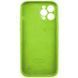 Чохол для смартфона Silicone Full Case AA Camera Protect for Apple iPhone 12 Pro 24,Shiny Green 477903591 фото 2
