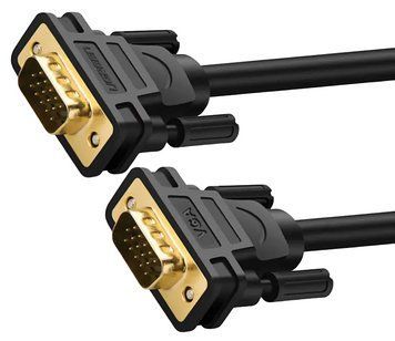 Кабель UGREEN VG101 VGA Male to Male Cable 1m (Black)(UGR-11673) 554575666 фото