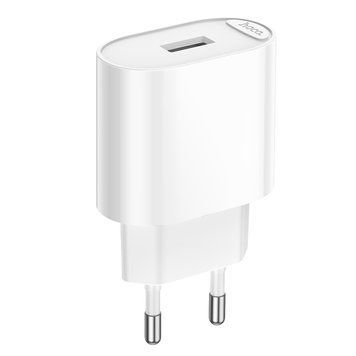Мережевий зарядний пристрій HOCO C109A(10.5W) Fighter single port charger White 825850597 фото