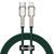 Кабель Baseus Cafule Series Metal Data Cable Type-C to iP PD 20W 1m Green 692153953 фото