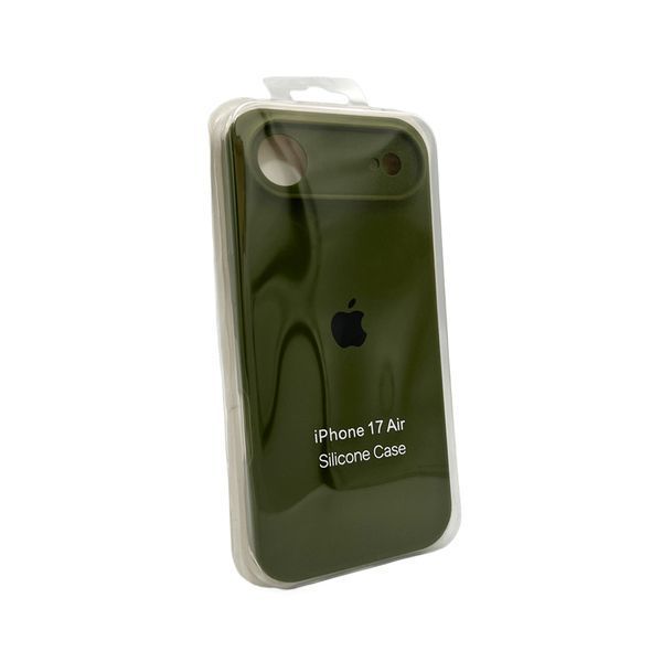 Чохол для смартфона Silicone Full Case AA Camera Protect for Apple iPhone 17 Air 29,Army Green 413300904 фото