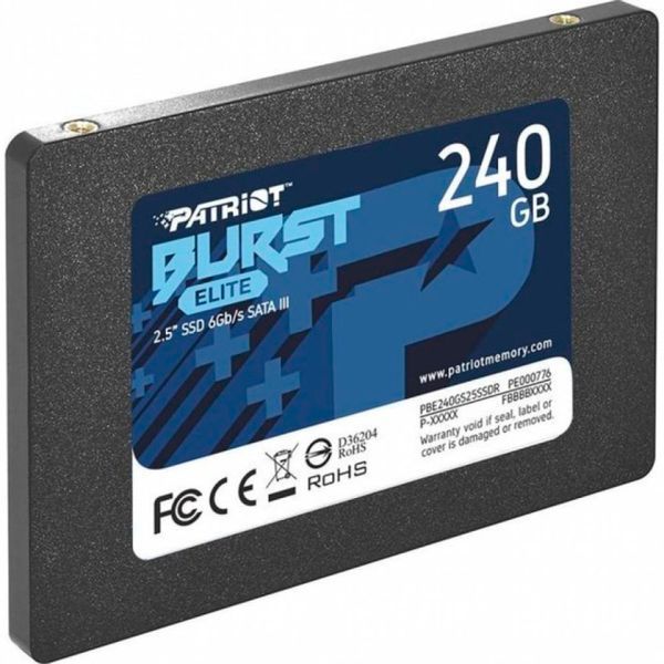 Накопитель SSD Patriot Burst Elite 240GB 2.5" 7mm SATAIII TLC 3D 407173702 фото