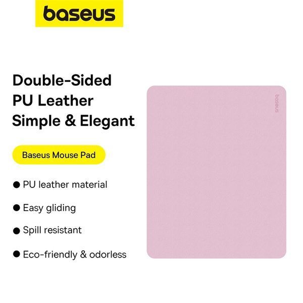 Килимок для миші Baseus Mouse Pad Baby Pink 390609047 фото