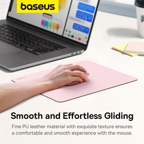 Килимок для миші Baseus Mouse Pad Baby Pink 390609047 фото