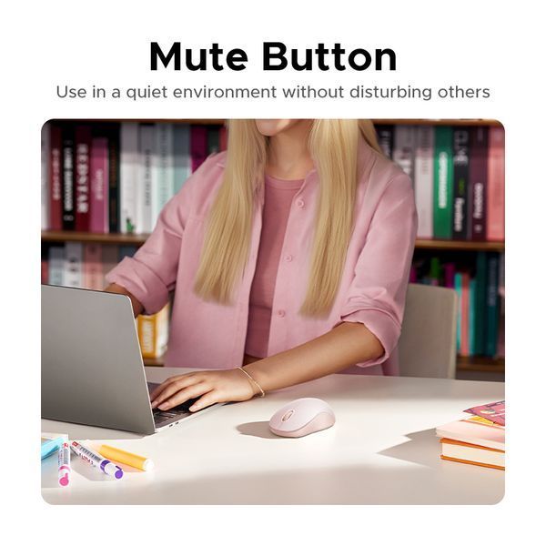 Манипулятор мышь беспроводная UGREEN M331 Multi-mode Wireless Mouse Grey 102241794 фото