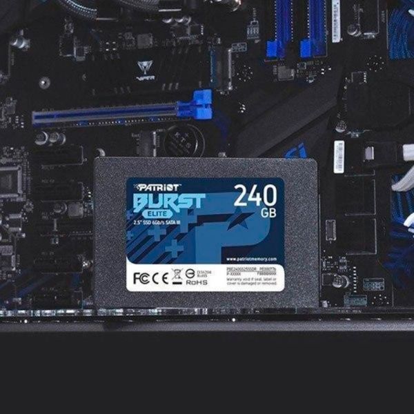 Накопитель SSD Patriot Burst Elite 240GB 2.5" 7mm SATAIII TLC 3D 407173702 фото