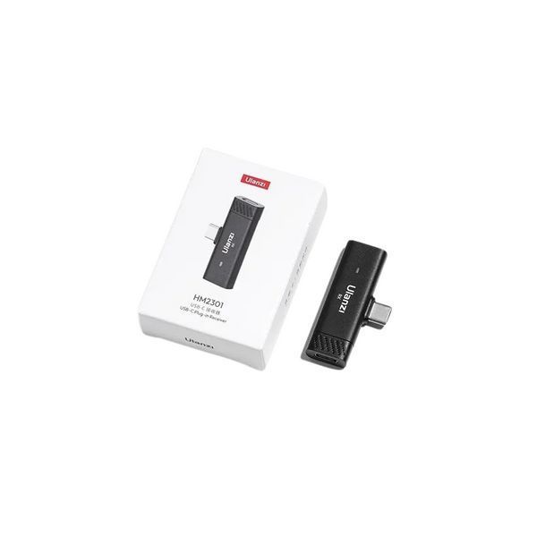 Приймач додатковий для бездротового мікрофона Ulanzi HM2301 Wireless Lavalier Microphone(Only receiver) (A007 HM2301) 174252826 фото