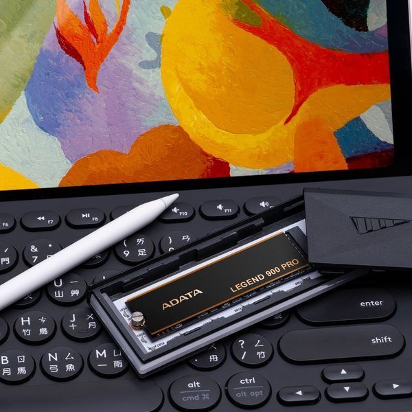 Накопитель SSD M.2 ADATA LEGEND 900 PRO 2TB 2280 PCIe Gen 4x4 3D NAND Read/Write: 7400/6500 MB/sec 169592660 фото