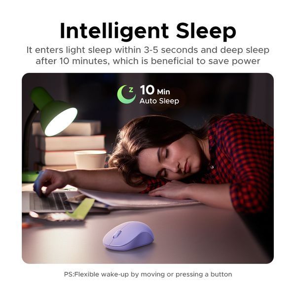 Манипулятор мышь беспроводная UGREEN M331 Multi-mode Wireless Mouse Grey 102241794 фото