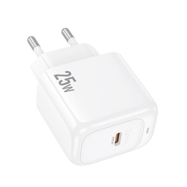 Мережевий зарядний пристрій HOCO CS53A Surplus single port PD25W charger White 172898408 фото