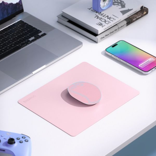 Килимок для миші Baseus Mouse Pad Baby Pink 390609047 фото