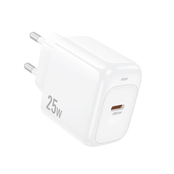 Мережевий зарядний пристрій HOCO CS53A Surplus single port PD25W charger White 172898408 фото