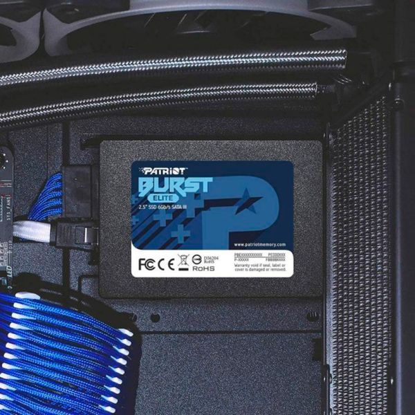 Накопитель SSD Patriot Burst Elite 240GB 2.5" 7mm SATAIII TLC 3D 407173702 фото