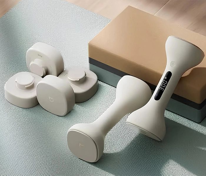 Розумні гантелі Xiaomi Mijia Intelligent Dumbbell Light Sand Color 772256961 фото