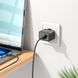 Мережевий зарядний пристрій з кабелем HOCO CS11A Ocean single port charger set(Micro) 10.5W Black 378315552 фото 5