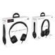 Проводные наушники HOCO W21 Graceful charm wire control headphones Black 245623510 фото 4