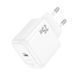 Мережевий зарядний пристрій HOCO CS53A Surplus single port PD25W charger White 172898408 фото 4