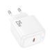 Мережевий зарядний пристрій HOCO CS53A Surplus single port PD25W charger White 172898408 фото 6