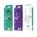 Кабель BOROFONE BX32 USB to iP 2.4A, 1m, nylon, aluminum+TPE connectors, Black 507555688 фото 2