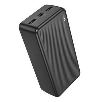 Зовнішній акумулятор BOROFONE BJ55B Graceful power bank(30000mAh) Black 133959121 фото