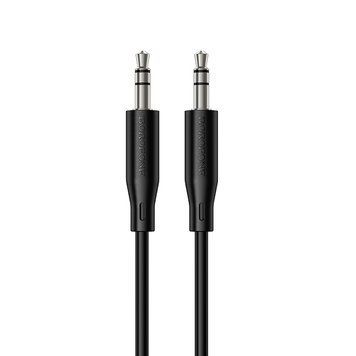 Аудіокабель BOROFONE BL26 3.5mm male to 3.5mm male, TPE, 1m Black 432002637 фото