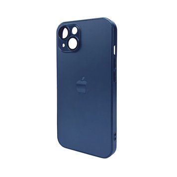 Чохол для смартфона AG Glass Matt Frame Color Logo for Apple iPhone 12 Navy Blue 589023059 фото