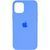 Чохол для смартфона Silicone Full Case AA Open Cam for Apple iPhone 12 38,Surf Blue 909505657 фото
