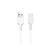 Кабель HOCO X13 USB to Type-C 3A, 1m, PVC, PVC connectors, White 984117598 фото