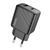Мережевий зарядний пристрій HOCO CS23A Sunlight dual port PD30W+QC3.0 charger Black 853467843 фото