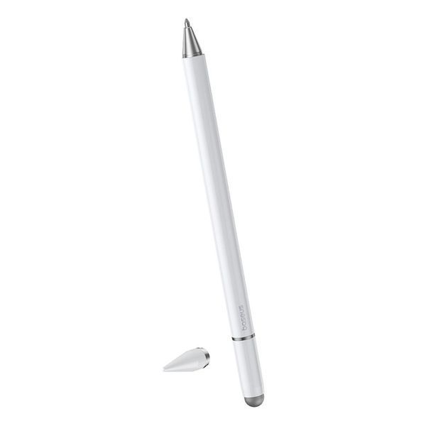 Стилус Baseus Smooth Writing III 3-in-1 Passive Stylus Non-magnetic Version Moon White 107376574 фото