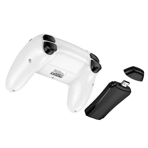 Ігрова приставка + 2 джойстики HOCO GA31 Collection game box+two wireless gamepads set White 477033275 фото