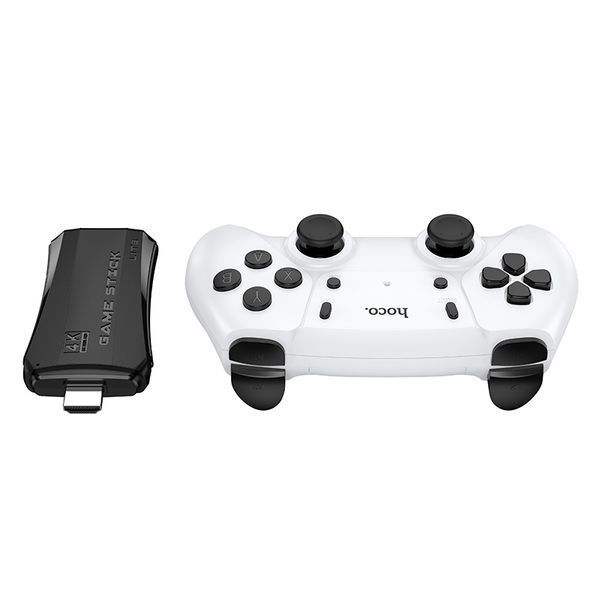Ігрова приставка + 2 джойстики HOCO GA31 Collection game box+two wireless gamepads set White 477033275 фото