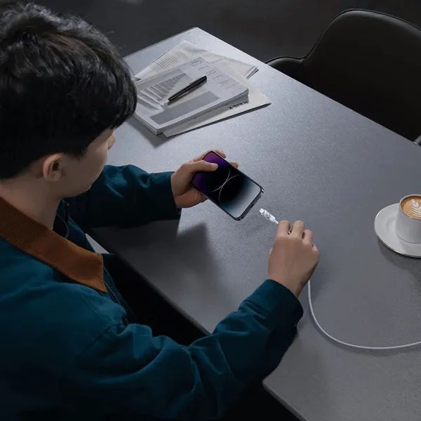Кабель Baseus Gem Fast-Charging Data Cable USB-C to iP 20W 1m Galaxy Blue 472287564 фото