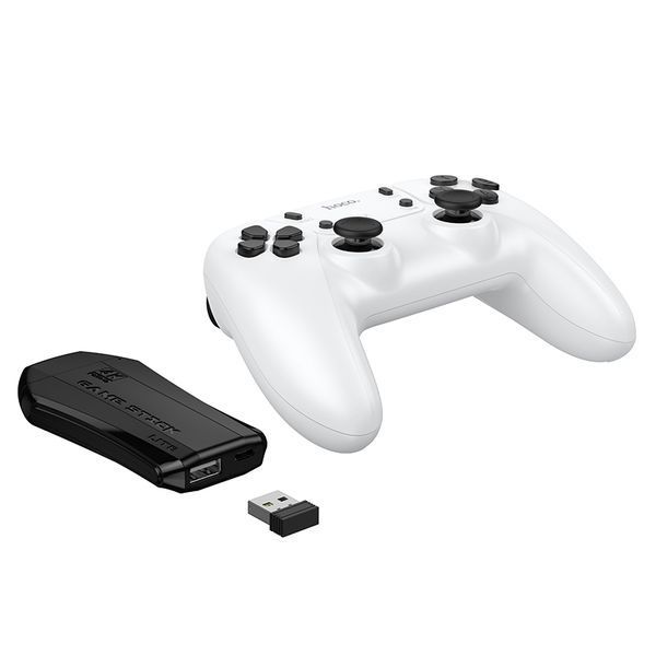 Ігрова приставка + 2 джойстики HOCO GA31 Collection game box+two wireless gamepads set White 477033275 фото