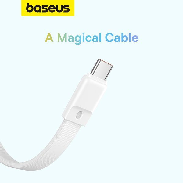 Внешний аккумулятор Baseus Magnetic Mini Wireless Fast Charge Power Bank Type-C Edition 10000mAh 30W Stellar White 255796590 фото