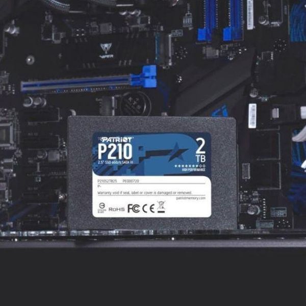 Накопичувач SSD Patriot P210 2TB 2.5" 7mm SATAIII 3D QLC 708873877 фото