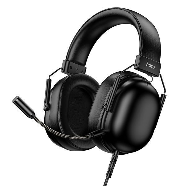Игровые наушники HOCO W113 Dynamic USB7.1 channel gaming headphones Black 213761925 фото