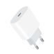 Мережевий зарядний пристрій WUW-C145 PD 20W USB C white 645481905 фото 1
