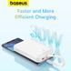 Внешний аккумулятор Baseus Magnetic Mini Wireless Fast Charge Power Bank Type-C Edition 10000mAh 30W Stellar White 255796590 фото 13