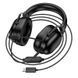 Игровые наушники HOCO W113 Dynamic USB7.1 channel gaming headphones Black 213761925 фото 7