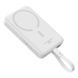Внешний аккумулятор Baseus Magnetic Mini Wireless Fast Charge Power Bank Type-C Edition 10000mAh 30W Stellar White 255796590 фото 6