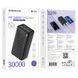 Зовнішній акумулятор BOROFONE BJ55B Graceful power bank(30000mAh) Black 133959121 фото 2