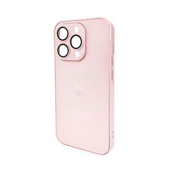 Чохол для смартфона AG Glass Matt Frame Color Logo for Apple iPhone 15 Pro Chanel Pink 232400485 фото