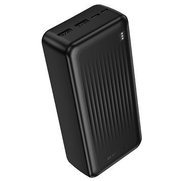 Зовнішній акумулятор BOROFONE BJ78B Clever power bank(30000mAh) Black 947894211 фото