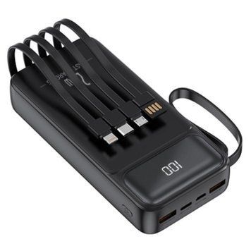 Зовнішній акумулятор WUW Y200 (22.5W PD) 20000mAh Black 111544856 фото