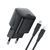 Мережевий зарядний пристрій з кабелем ACEFAST A118 PD30W mini GaN USB-C fast charger set (P16) Black 384149632 фото