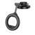 Автодержатель для телефона HOCO H77 View folding magnetic ring car holder (center console) Black Metal Gray 954250517 фото
